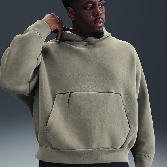 Nike Tech Fleece Hoodie Oversized Fit Heavyweight Men's XL HJ0681-320 $165 NEW - Picture 16 of 16